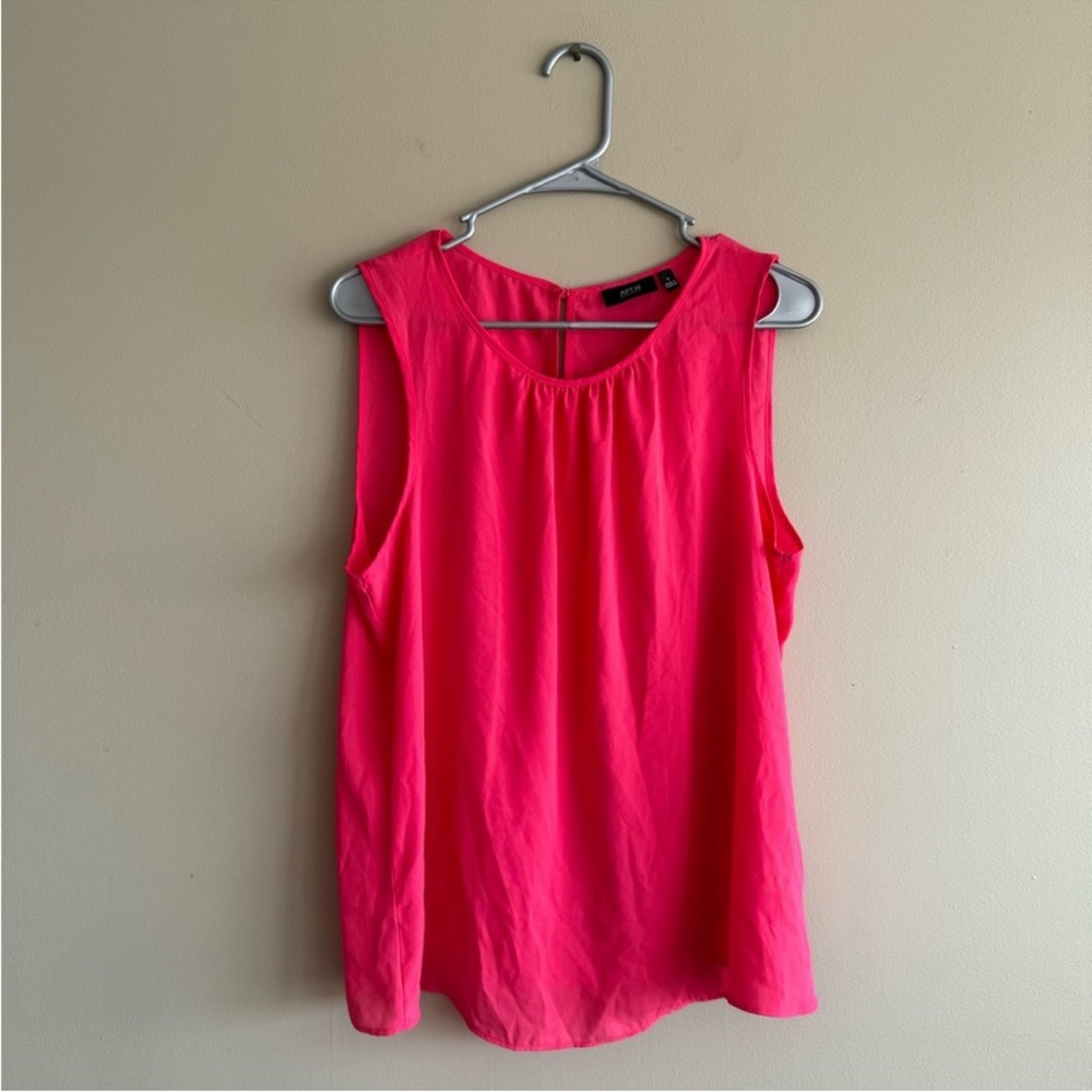 Apt. 9 Hot Pink Sleeveless Tank Top - Picture 7 of 7